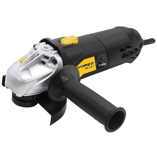 Esmerilhadeira angular 4.1/2 710W 220V preto - Hammer