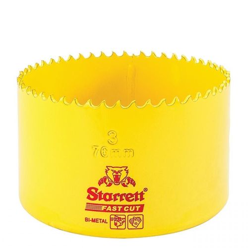 Serra copo 3" bimetal amarelo - Starret