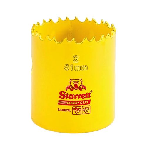 Serra copo 2" bimetal amarelo - Starret