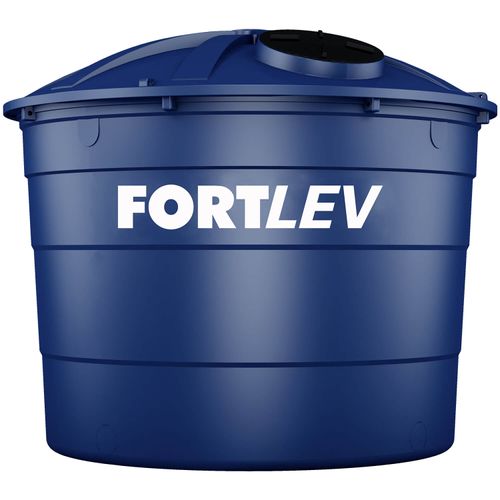 Caixa d'agua 10000 l polietileno azul - Fortlev