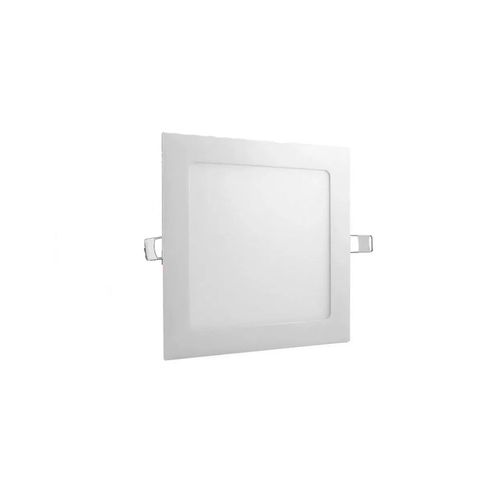Painel quadrado 22X22 cm popular embutir 18W 6500K bivolt branco - Avant