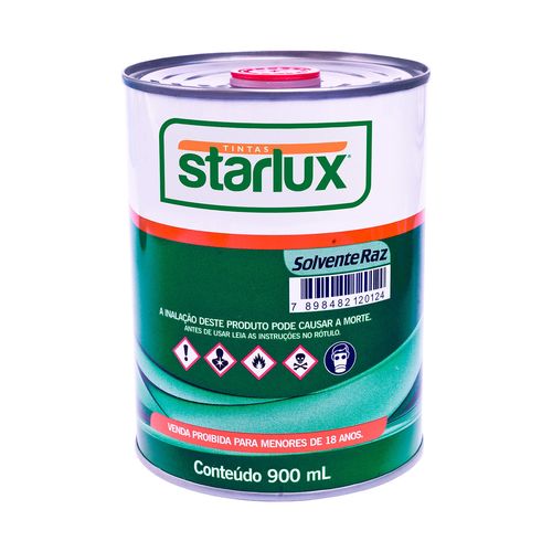 Aguarrás diluente 900 ml  incolor - Starlux