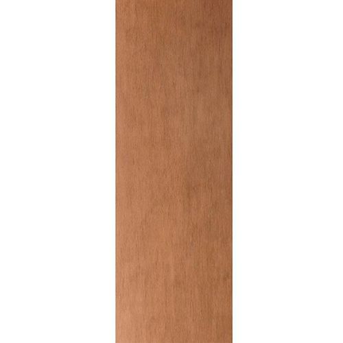 Porta lisa 210X60 cm colmeia HDF marrom claro - Rocha