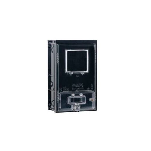 Caixa para medidor monofásica com visor preto - Inplast