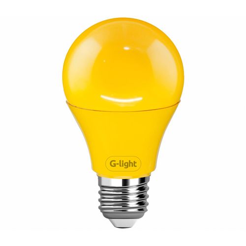 Lâmpada bulbo 4W A60 LED E27 filamento amarelo - G-Light