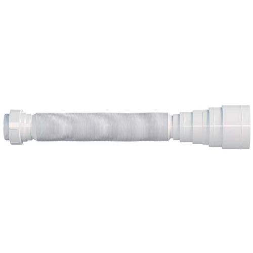 Sifão tubo único 72 cm ajustável branco - Fortlev