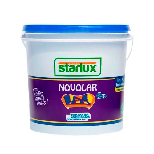 Tinta acrilíca 3,6 l novolar neblina - Starlux