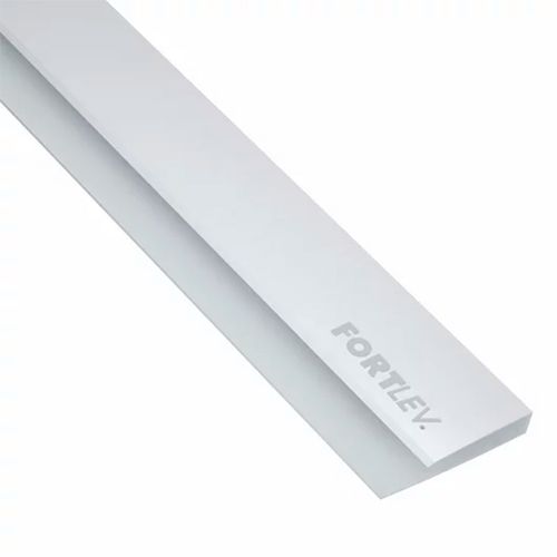 Rodaforro tipo F 6 m standart PVC branco - Fortlev